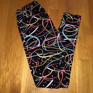 RARE birthday Lularoe OS leggings